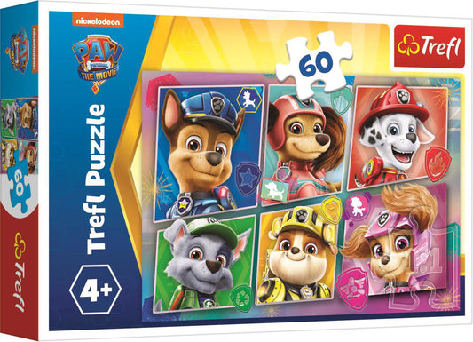 Puslespill Paw Patrol the Movie: Friends Ready for action